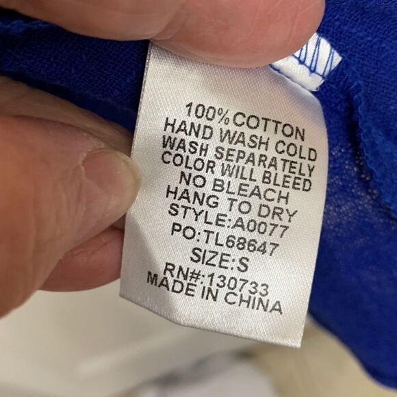 UMGEE Size small royal blue dress Like new - Picture 8 of 9